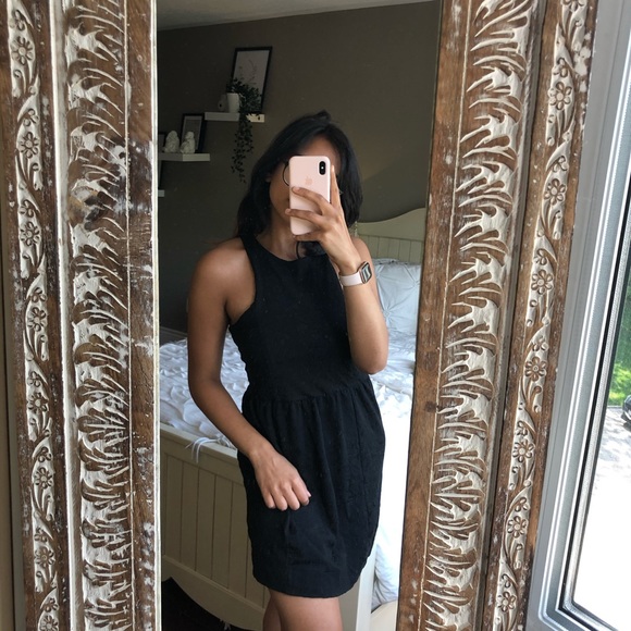 Free people black mini dress